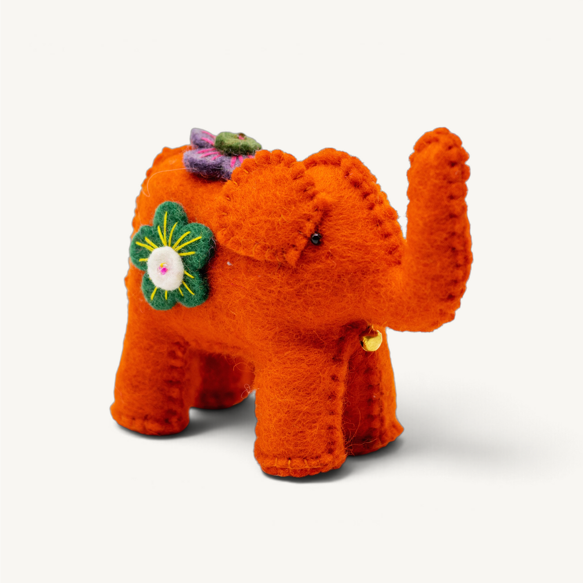Handmade Elephant Figurines | Educational Gifts for kids | 100% Wool from New Zealand | Eco-Friendly Décor | Needle Felted Animals Gifts
