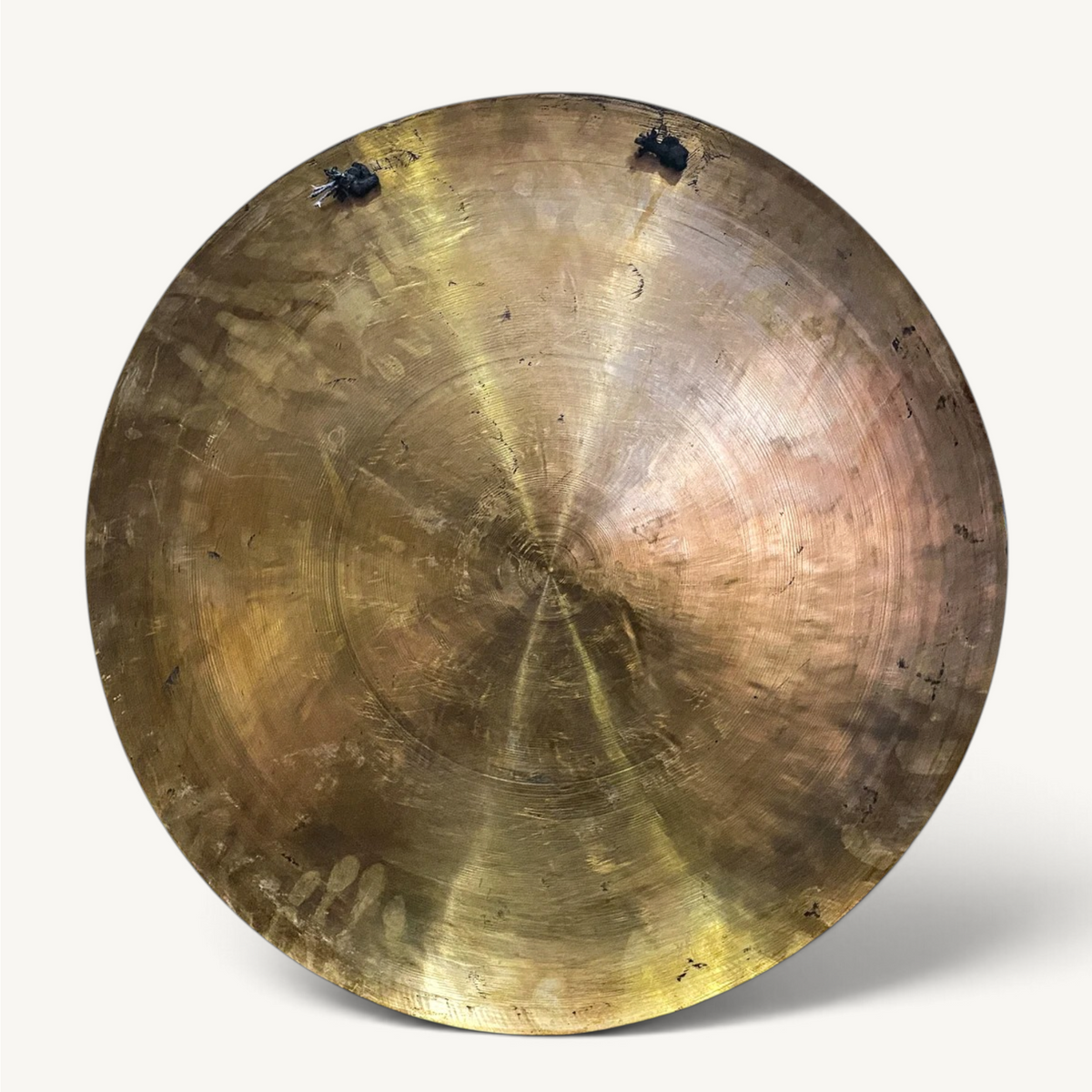 Sun Moon Face Solar Eclipse Wind Gong: Tibetan Sound Healing, Sacred Geometry carving