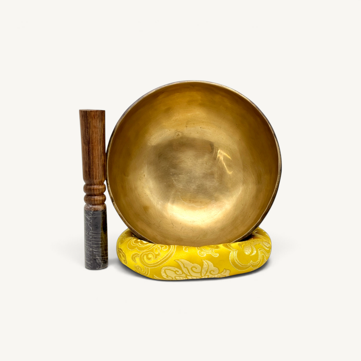 Palm size Handmade Tibetan Singing bowl with Om etching | Best for meditation, Yoga, Sound bath